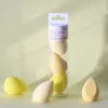 Yellow makeup sponge for blending foundation