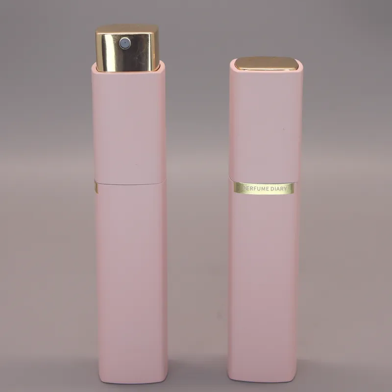 SG-XS07 Modern Square 8ml Perfume Atomizer - Contemporary Minimalist Design